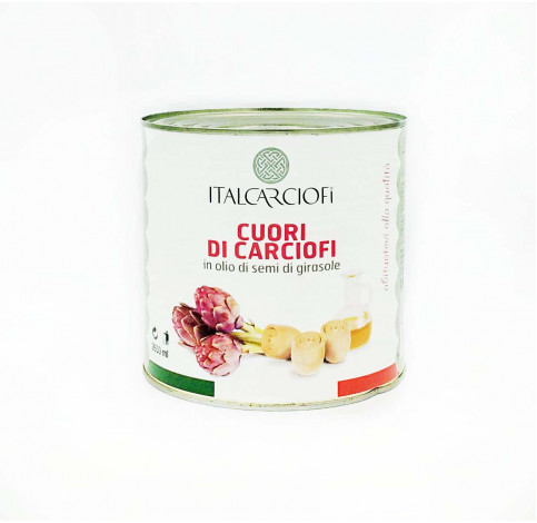 Артишоки цілі в олії 2,6 кг тм "Italcarciofi" Артишоки цілі в олії 2,6 кг тм "Italcarciofi"